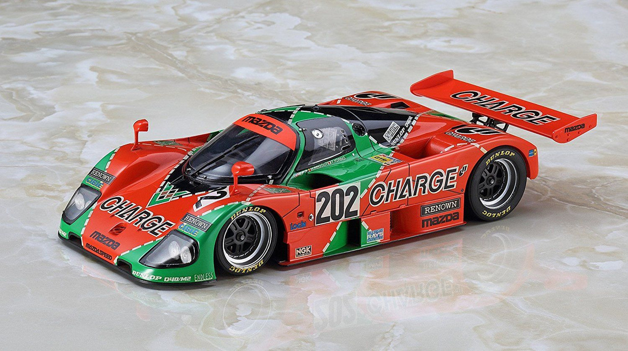 ハセガワ　MAZDA 767B CHARGE 1/24 Charge Mazda 767B Plastic Model
