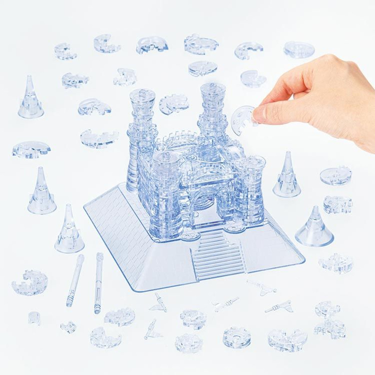 105ピース ビバリー クリスタル パズル キャッスル 3D 50115 廃盤 Amazon.co.jp: ビバリー(BEVERLY) クリスタルパズル キャッスル