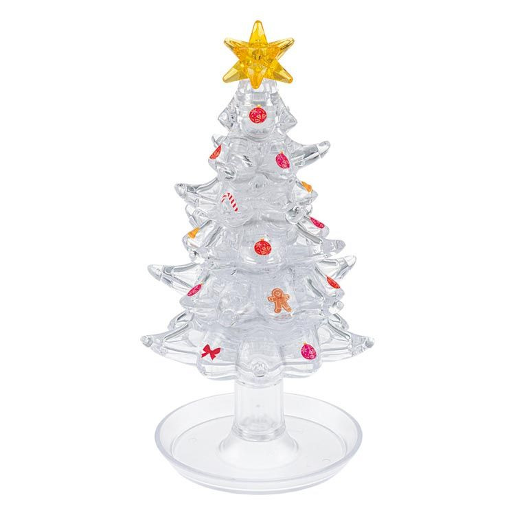 Crystal 3D Puzzle Christmas Tree Clear (69 Pieces)