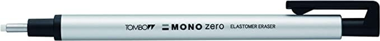 MONO Zero Eraser, Silver Round