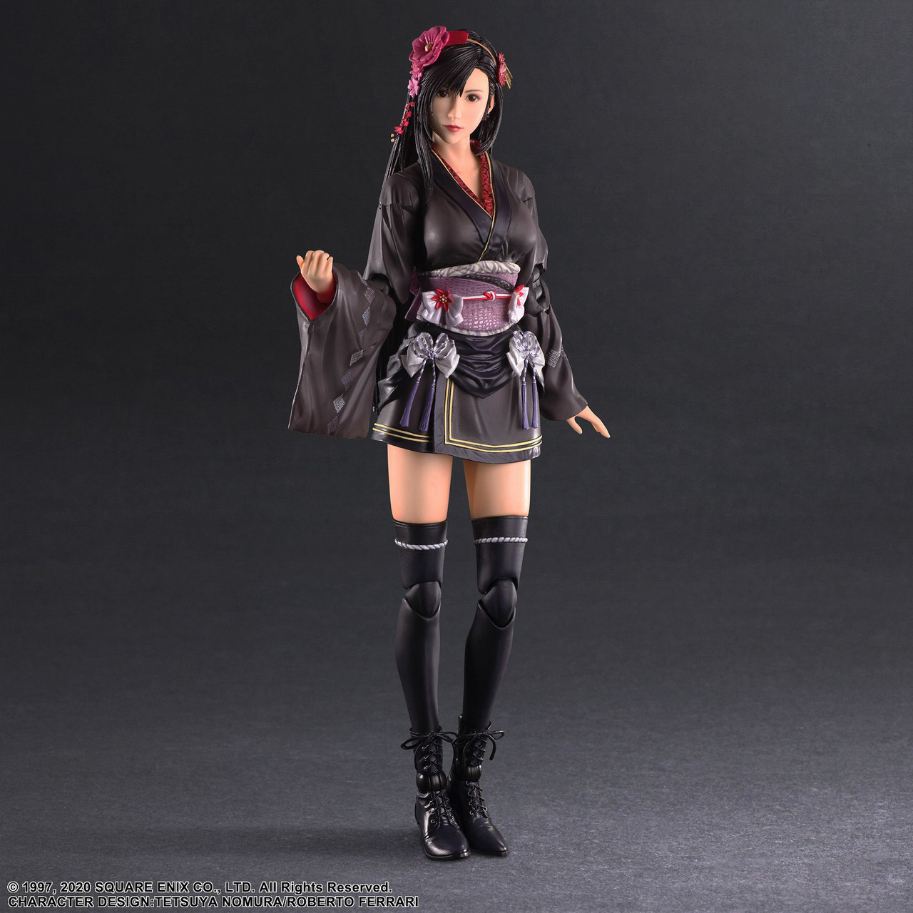 Square Enix Play Arts Kai Tifa Lockhart Exotic Style Dress Ver. Figure  (Final Fantasy VII Remake)