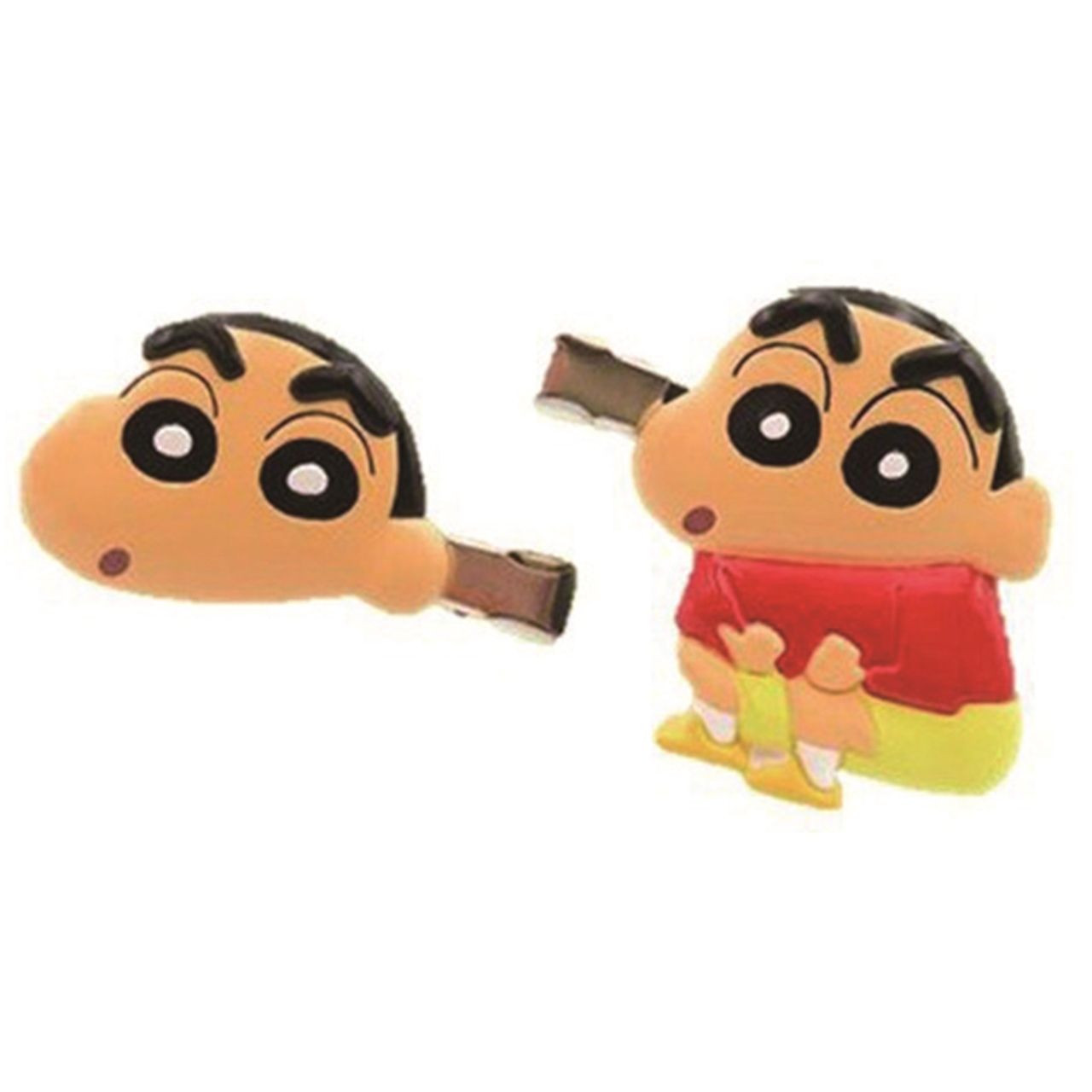 Marimocraft Crayon Shin-chan Hair Clips - Shin-chan