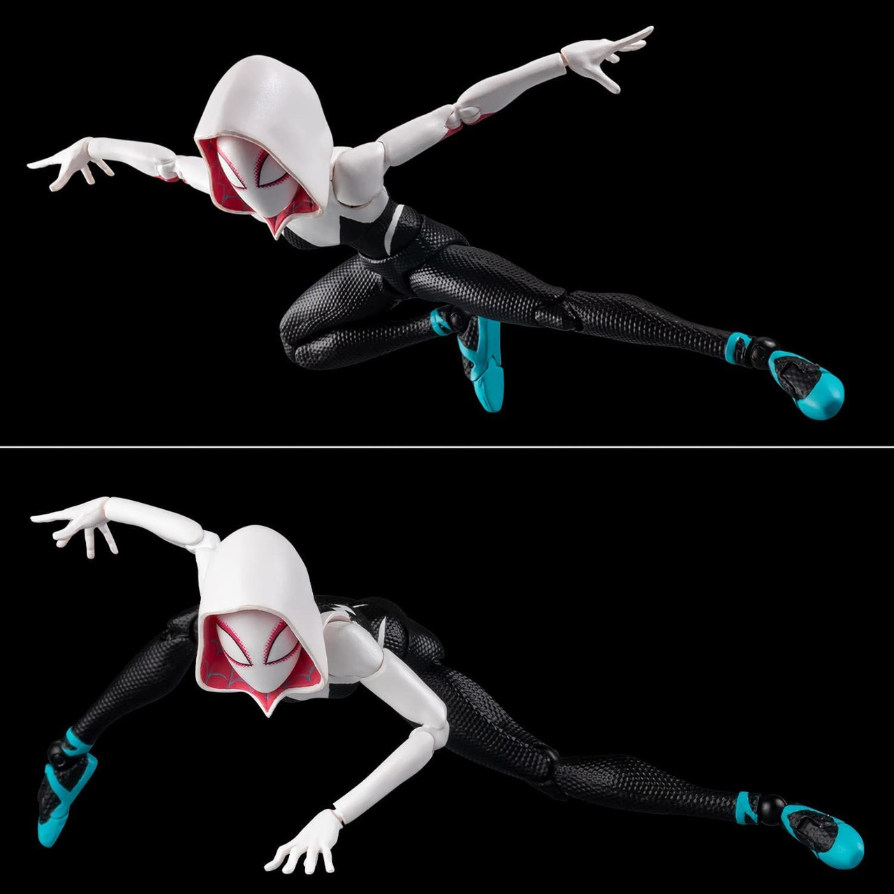 SV Action Spider-Gwen & Spider-Ham Action Figure (Spider-Man: Into