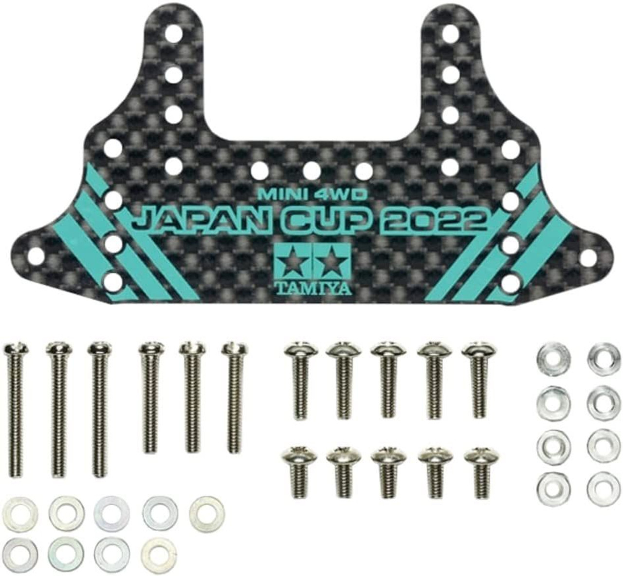 Tamiya 95155 Mini 4WD HG Carbon Rear Brake Stay (1.5mm) J-Cup 2022