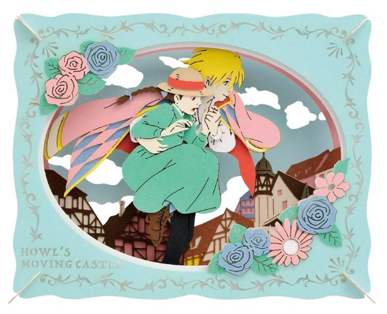 HOWL'S MOVINGCASTLE アクリルアート Paper Theater Studio Ghibli Howl's Moving Castle Walking in
