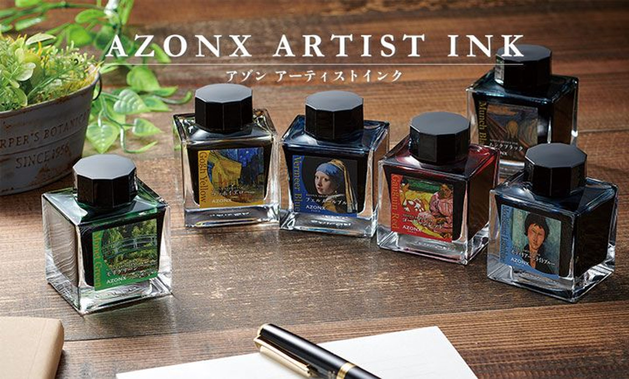 AZONX Artist Ink (Water-based) Munch Black AX-8885