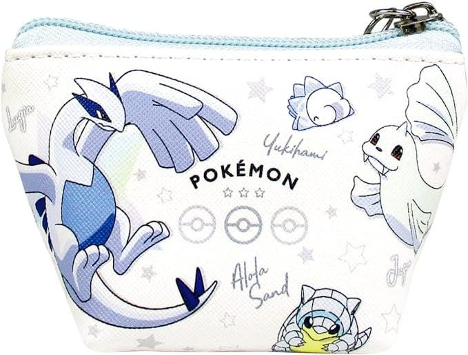 Pokemon Center Triangular Mini Pouch Colors/White