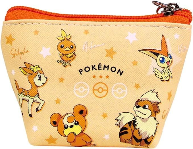 Pokemon Center Triangular Mini Pouch Colors/Orange