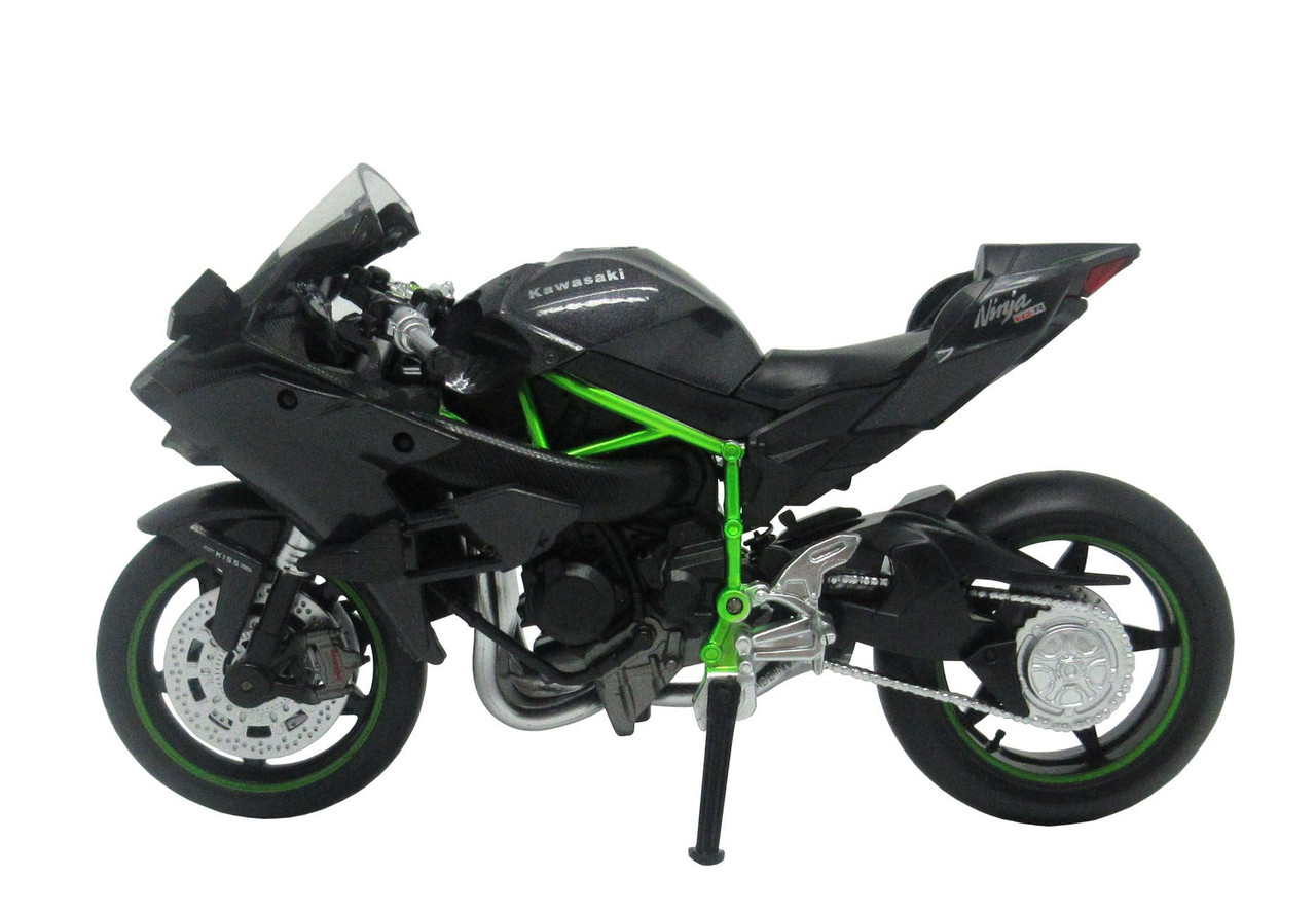 Doyusha 1/12 Kawasaki Ninja H2R Black Finished Model