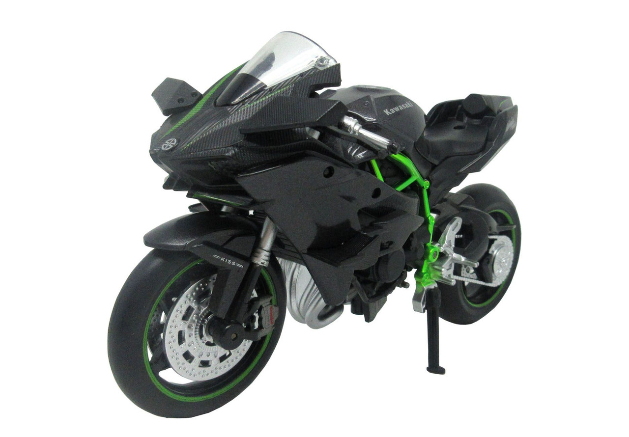 Doyusha 1/12 Kawasaki Ninja H2R Black Finished Model