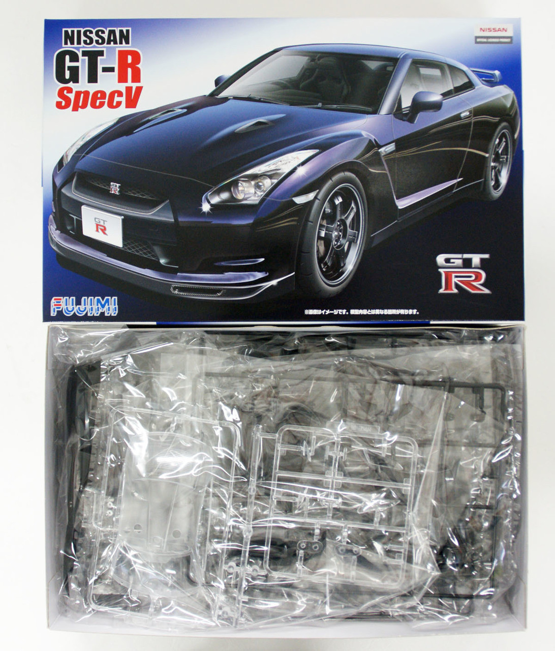 Fujimi ID-133 Nissan GT-R Spec V R35 1/24 Scale Kit