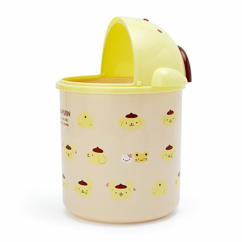 Storage Box Trash Can Pom Pom Purin