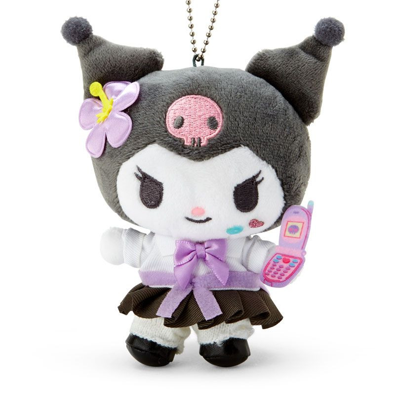 Mascot Keychain Kuromi (Tokimeki Heisei Kogal)