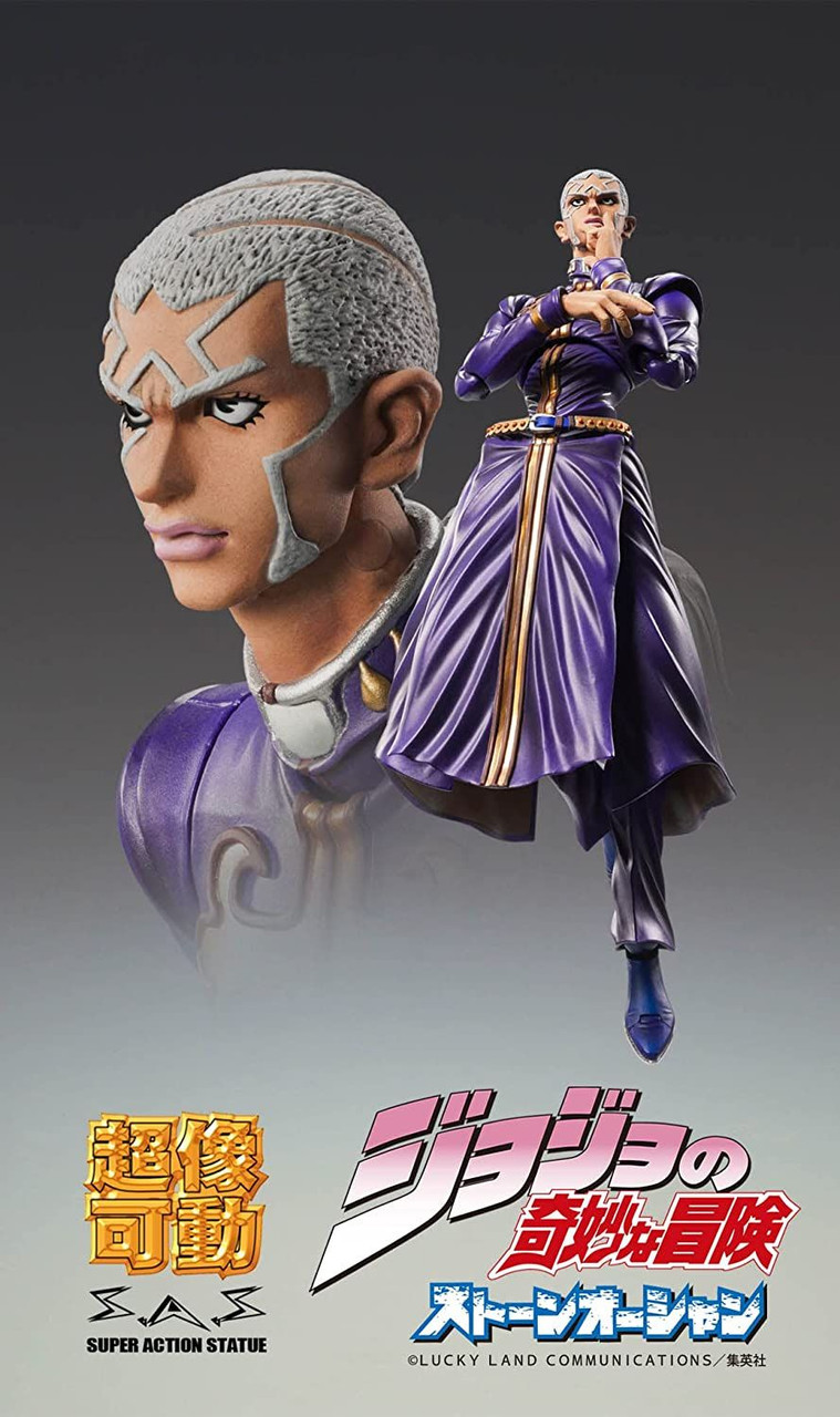 Medicos Super Action Statue Enrico Pucci Figure (JoJo's Bizarre Adventure:  Stone Ocean)