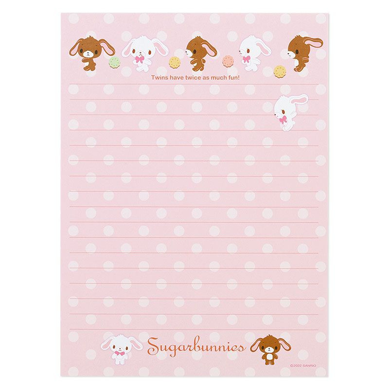 Letter Set Sugarbunnies (Sanrio Heisei Design)
