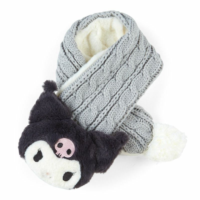 Plush Winter Scarf for Kids Kuromi
