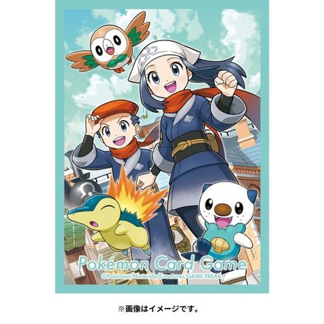 Double Deck Case Lucas, Dawn, Rei And Akari Pokémon Card Game