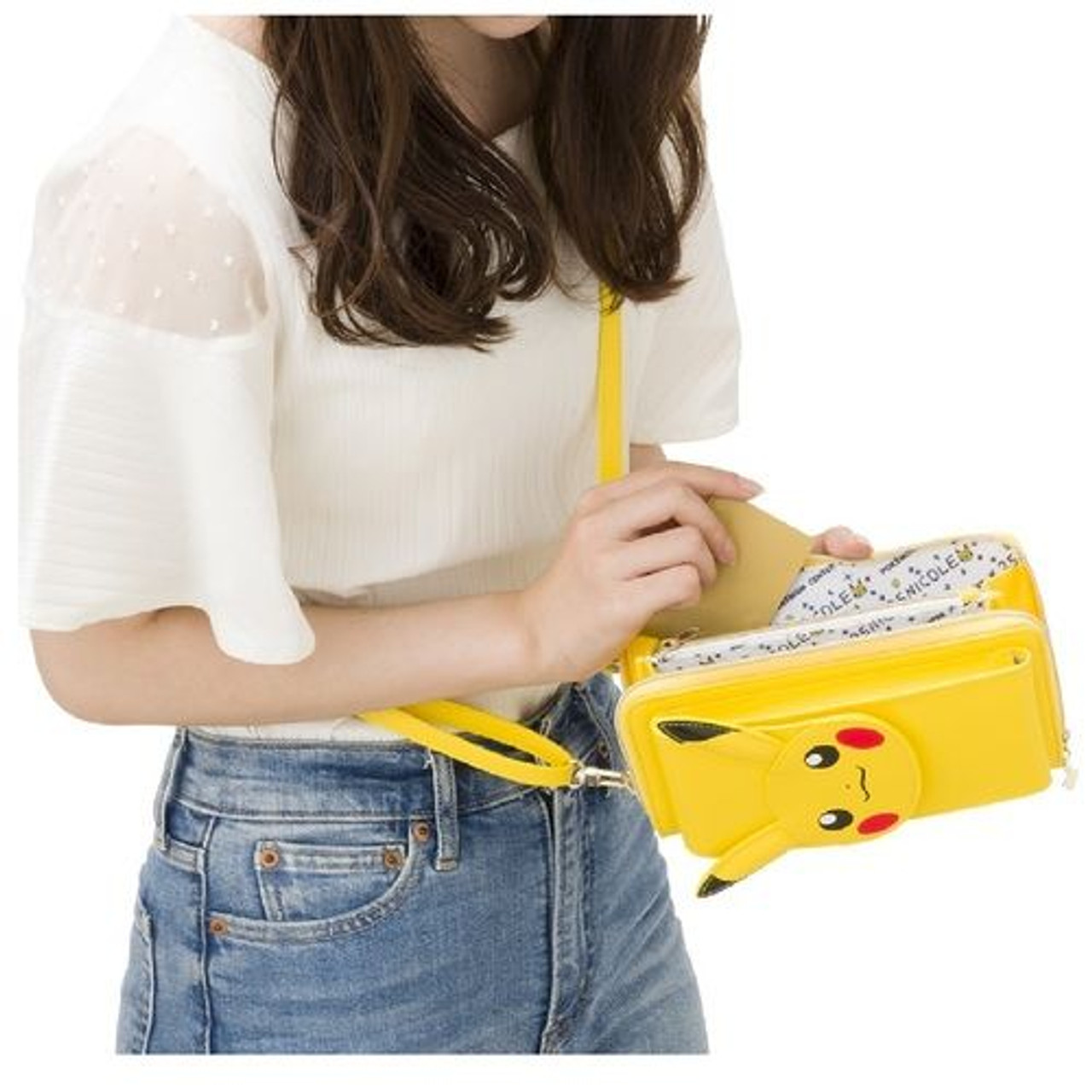Pokemon Accessory X 25NICOLE Smartphone Shoulder Pouch with
