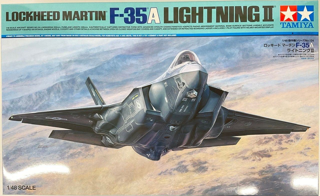 61124 1/48 Lockheed Martin F-35A Lightning II Plastic Model