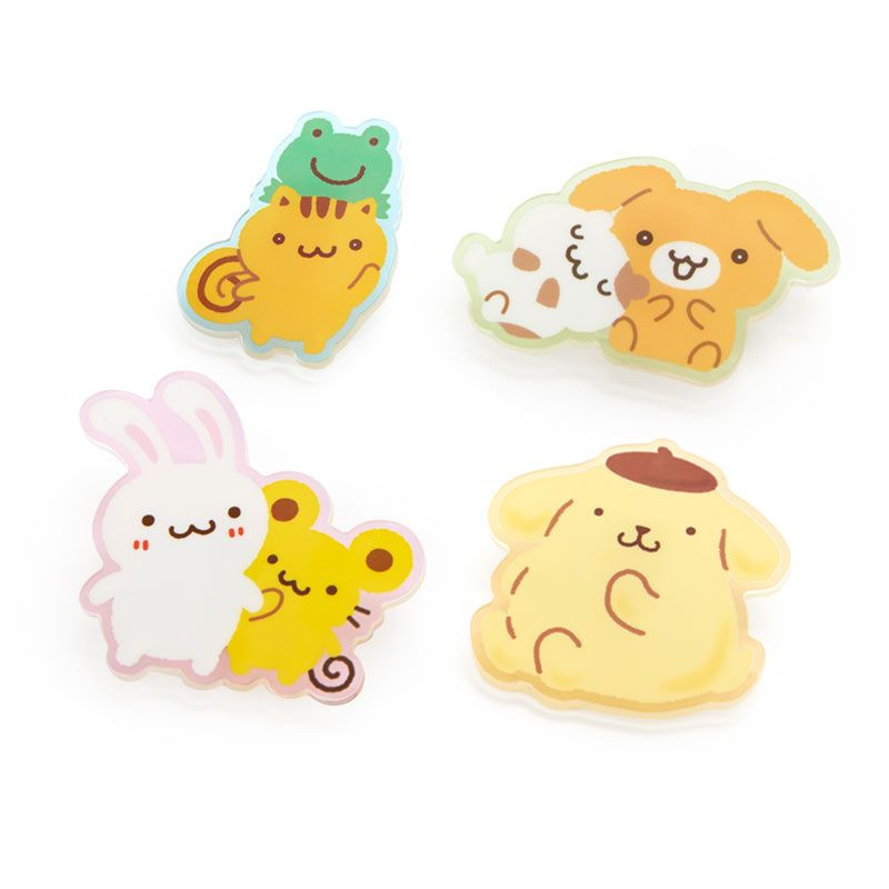 Clip Set Pom Pom Purin (Team Purin)