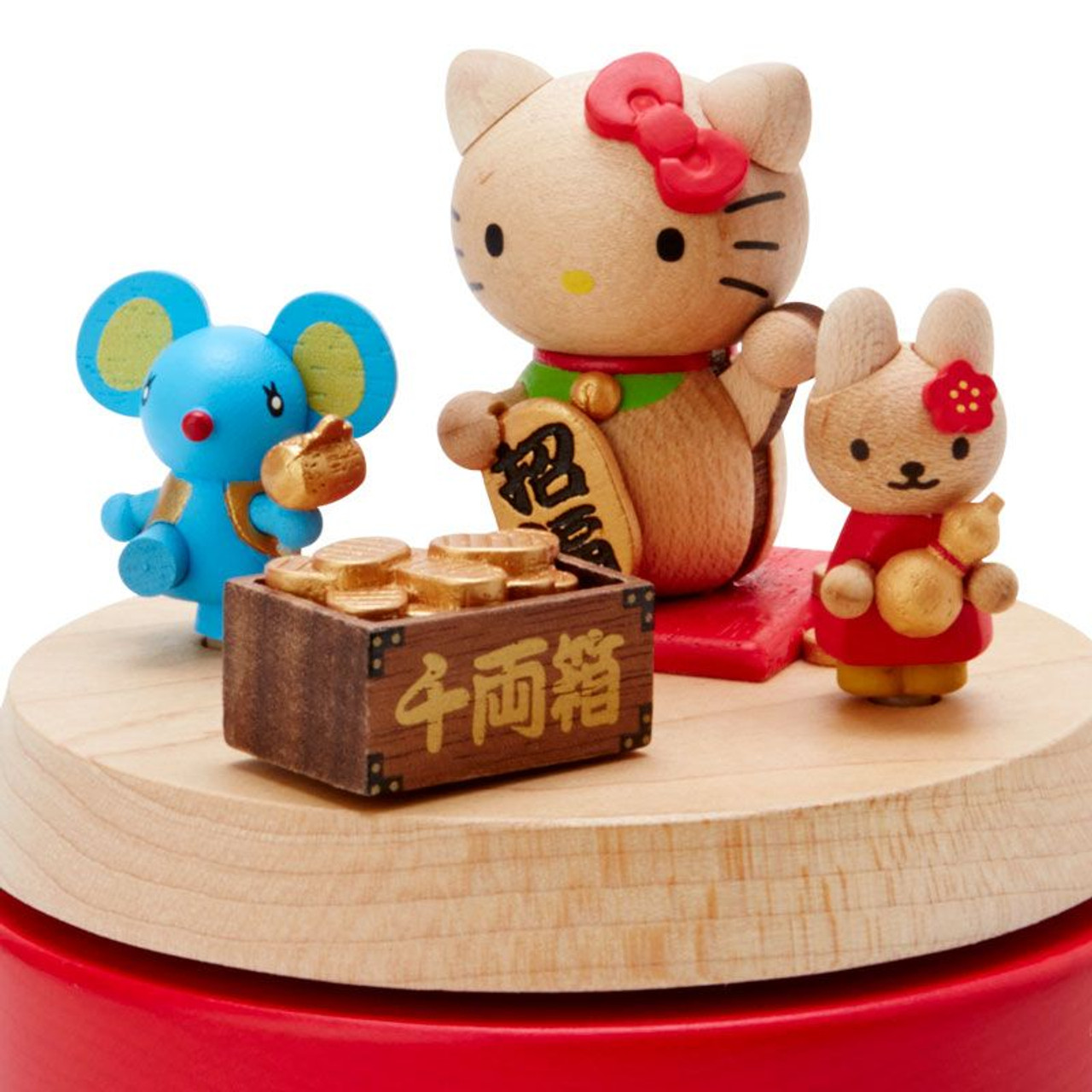 オルゴール Sanrio My Melody Wooden Music Box Train 3 Minutes Satisfying With Unboxing My Melody Wooderful Life
