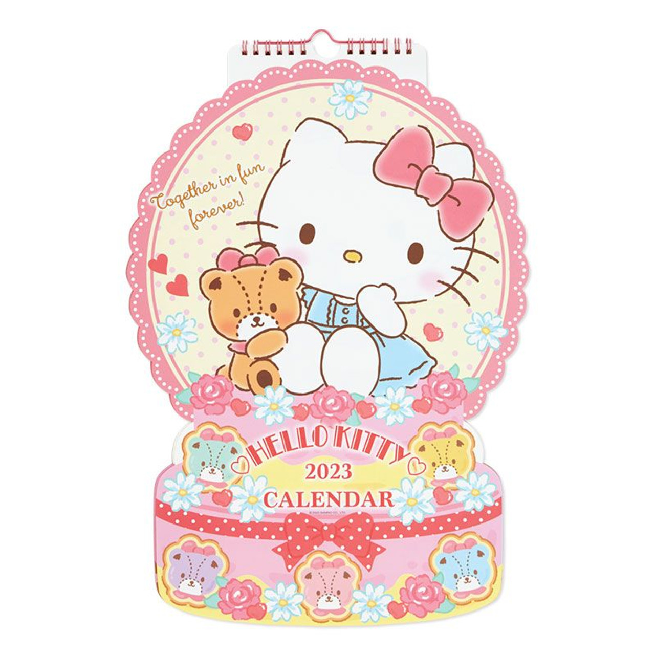 Sanrio Hello Kitty Wall Decor Plaque Sign 2023 Hello Sunshine Wide Block  12”