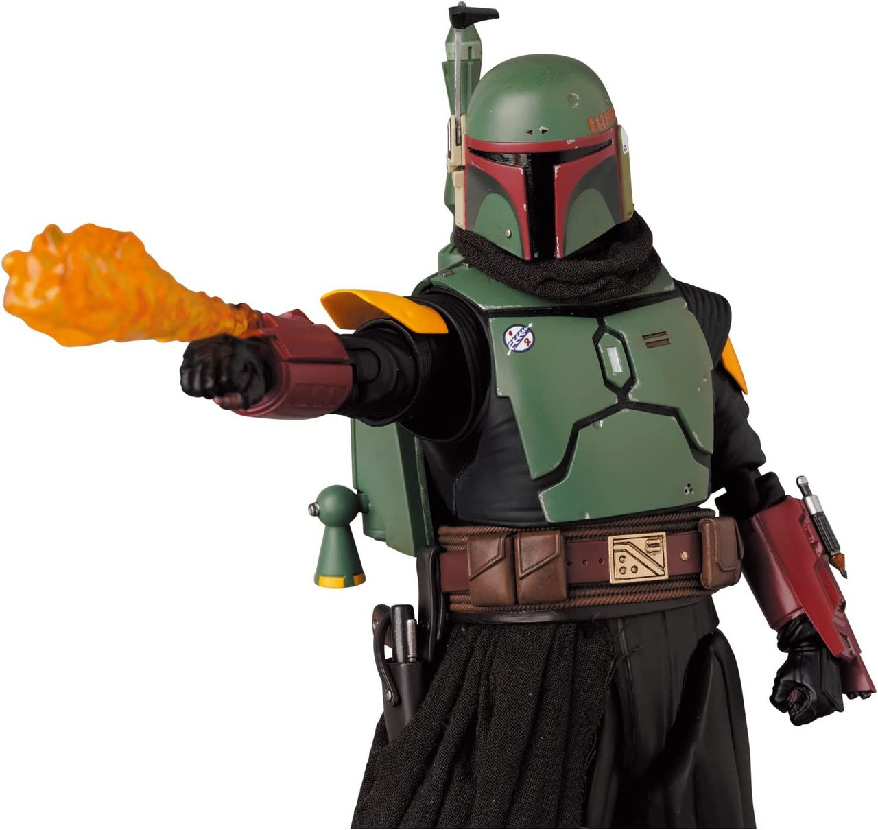 Medicom MAFEX Boba Fett (Recovered Armor) Figure (Star Wars: The  Mandalorian)