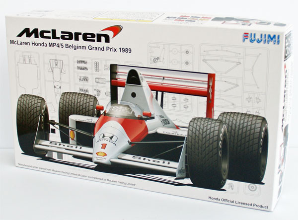 Fujimi GP22 090665 F1 McLaren Honda MP4/5 Belgium 1/20 Scale Kit