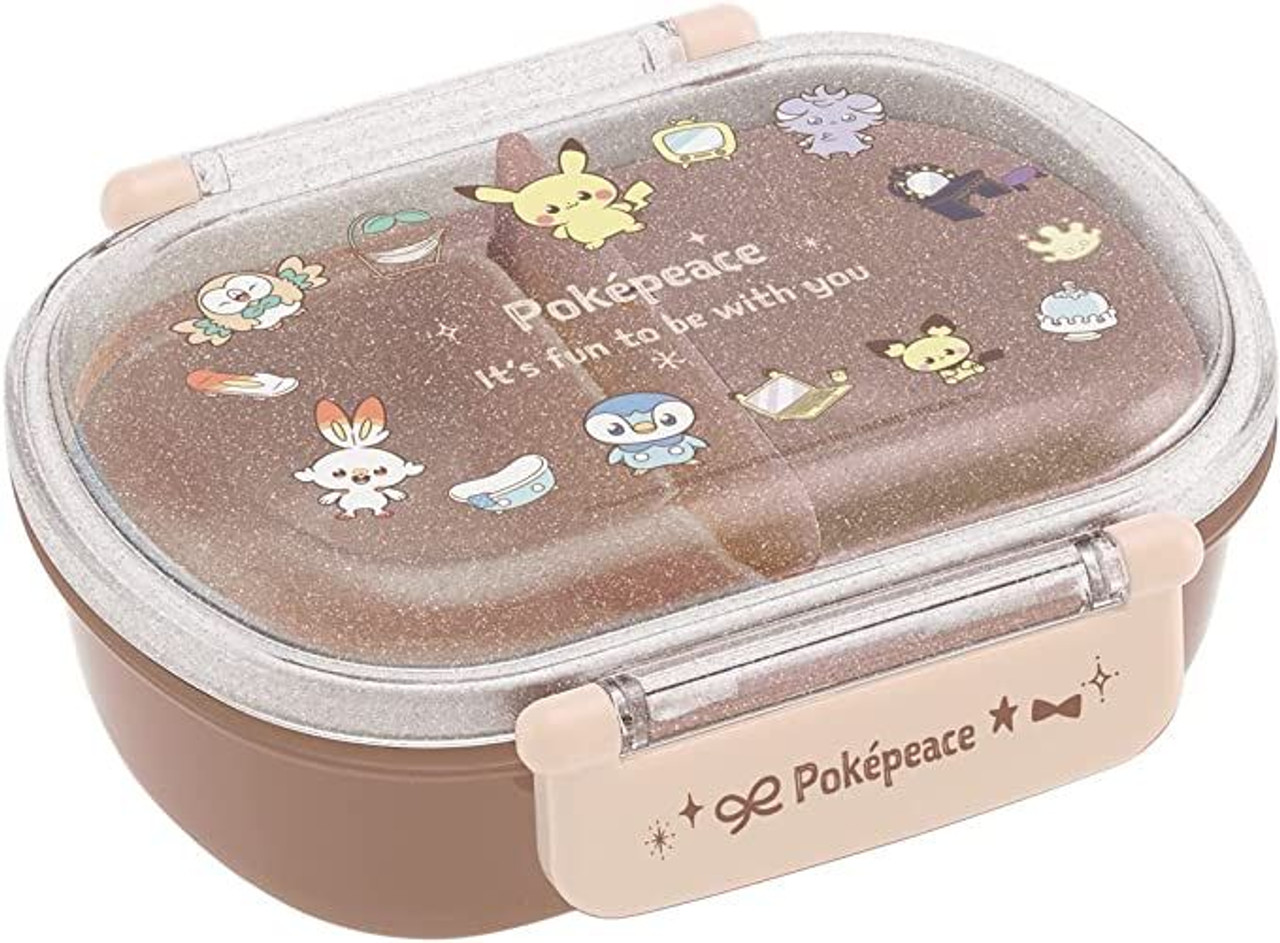 Skater My Melody & Kuromi Oval Lunch Box 360ml As Shown in Figure One Size