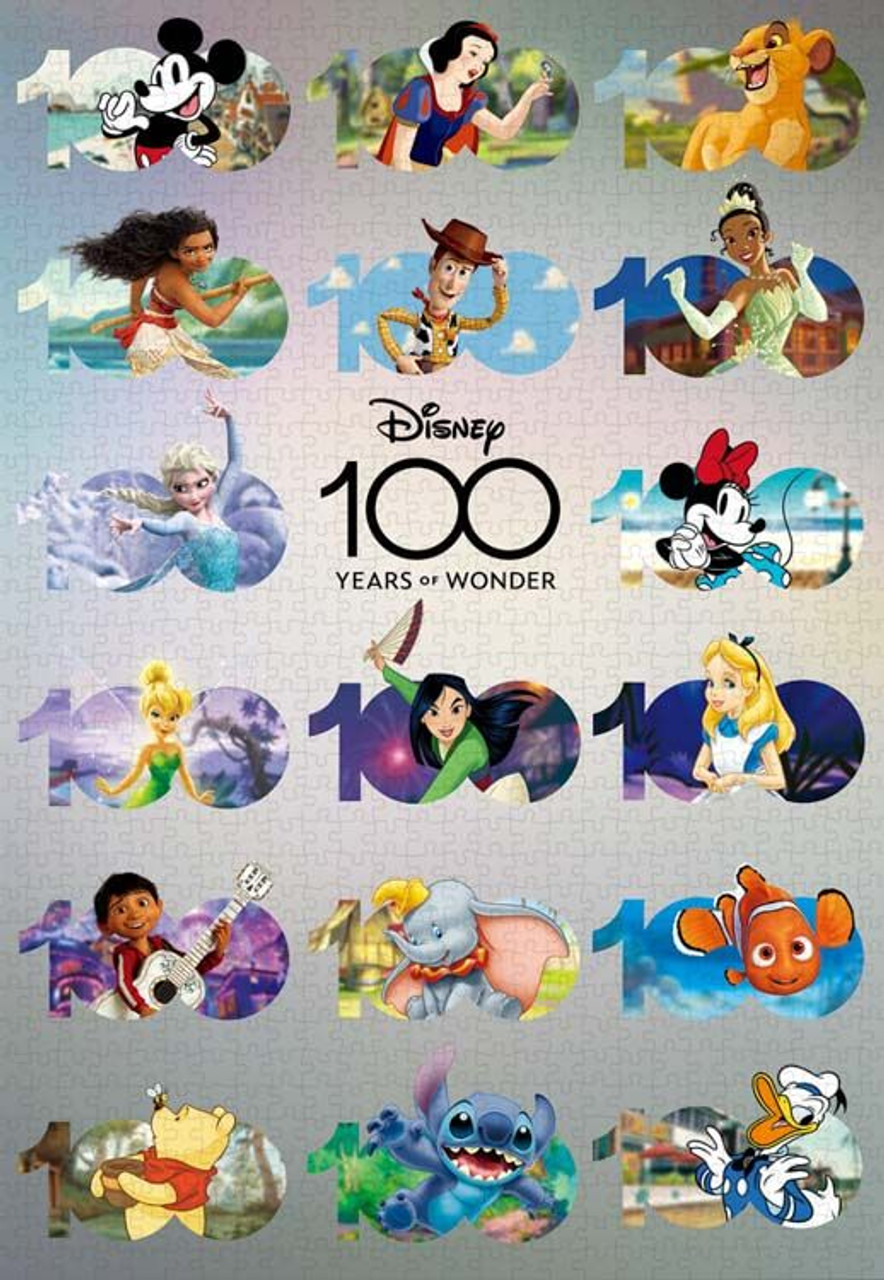 Disney 100 Years of Friendship Mickey and Friends 1000-Piece Jigsaw Puzzle  - Puzzles & Games - Hallmark