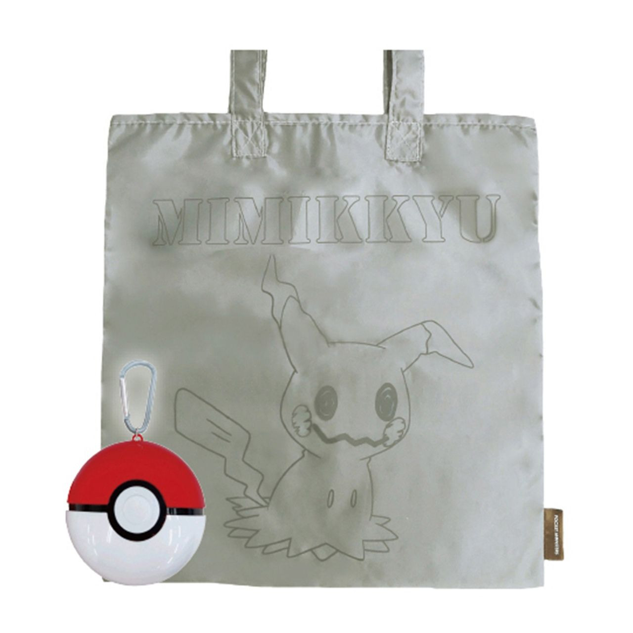 Pokemon Canter Portable Eco Bag in Poke Ball Mimikyu