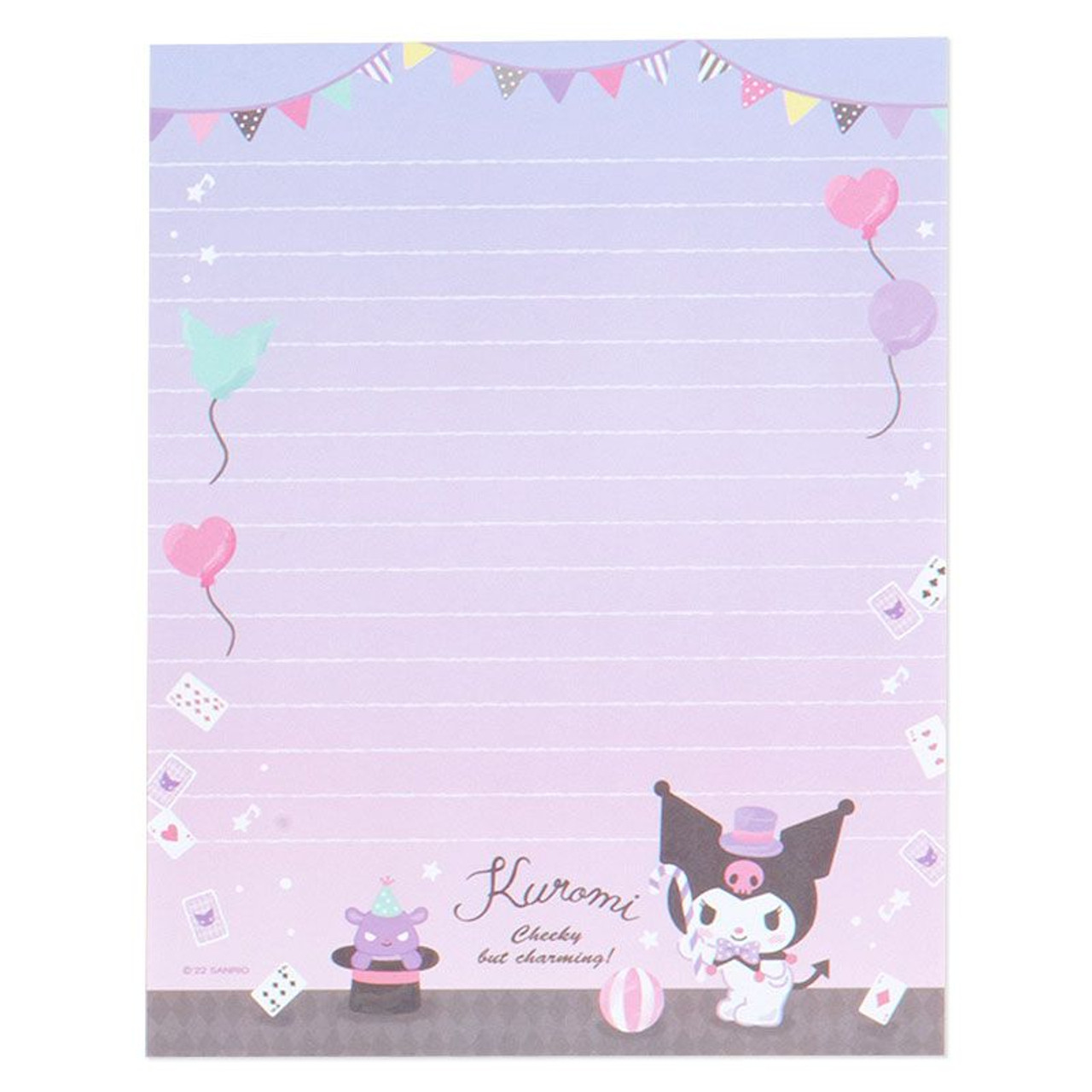 Charmmy Kitty レターセット Amazon.com : Sanrio Kuromi Window Open Letter Set 8 Writing