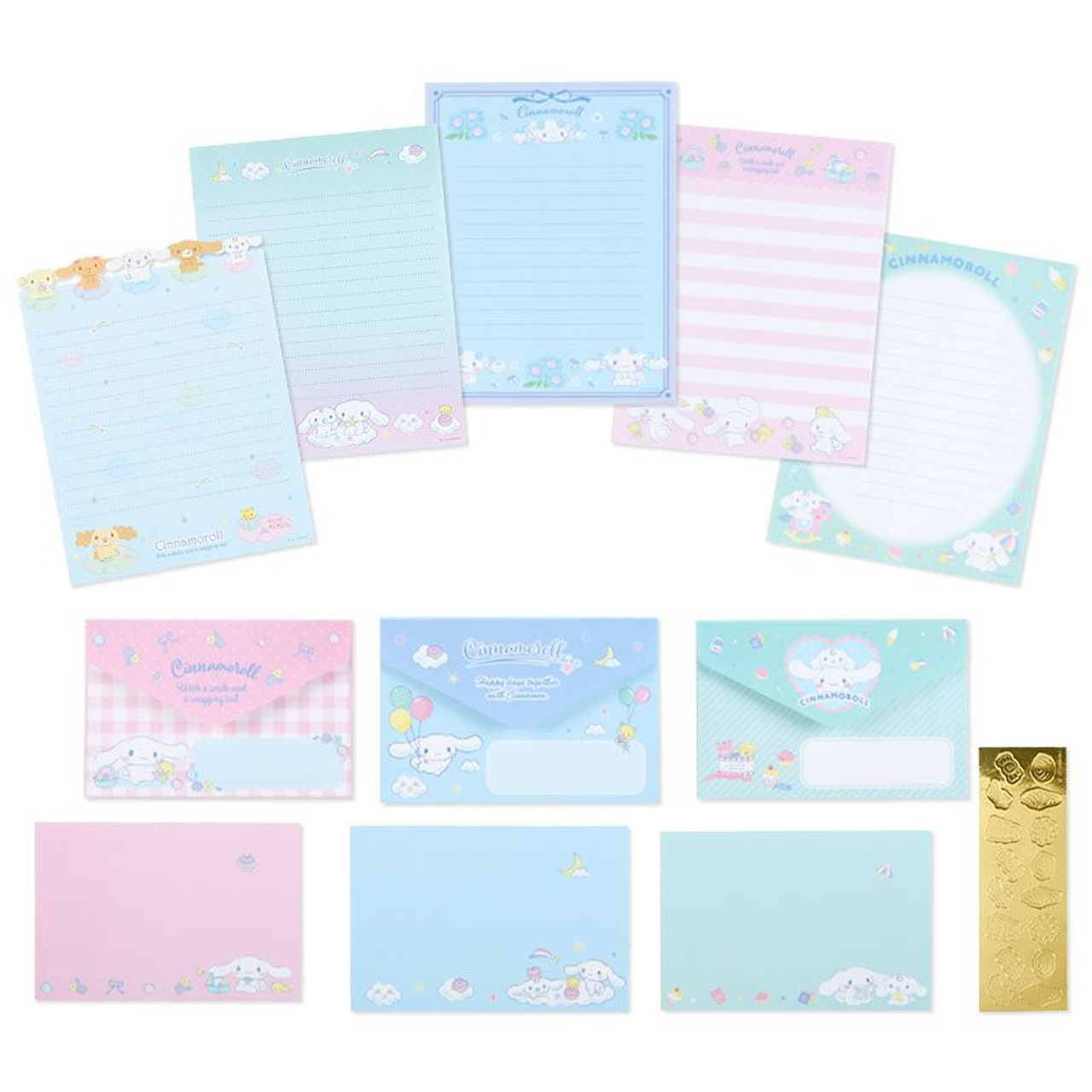貴重【2007年】CINNAMOROLL/シナモロール SET【ヴィンテージ】 Japan Sanrio Original Mascot Doll Set - Cinnamoroll | Kawaii