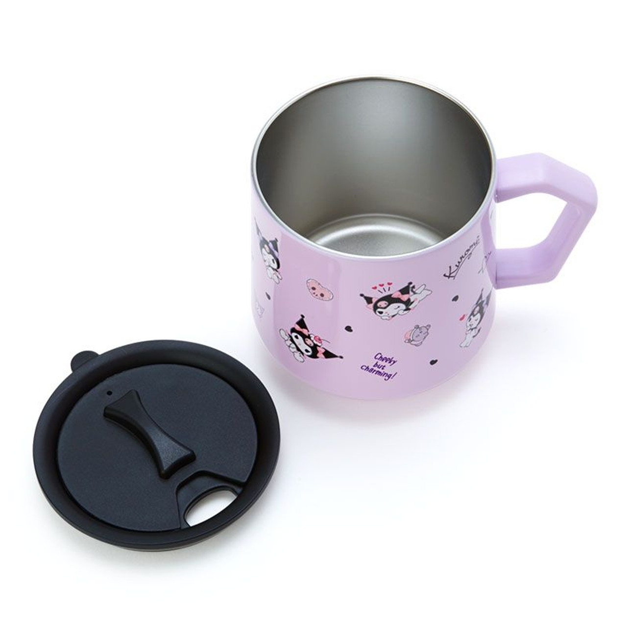 Sanrio Stainless Steel Thermo Large Capacity Tumbler Cup with Straw Lid  Handle – KawaiiGoodiesDirect