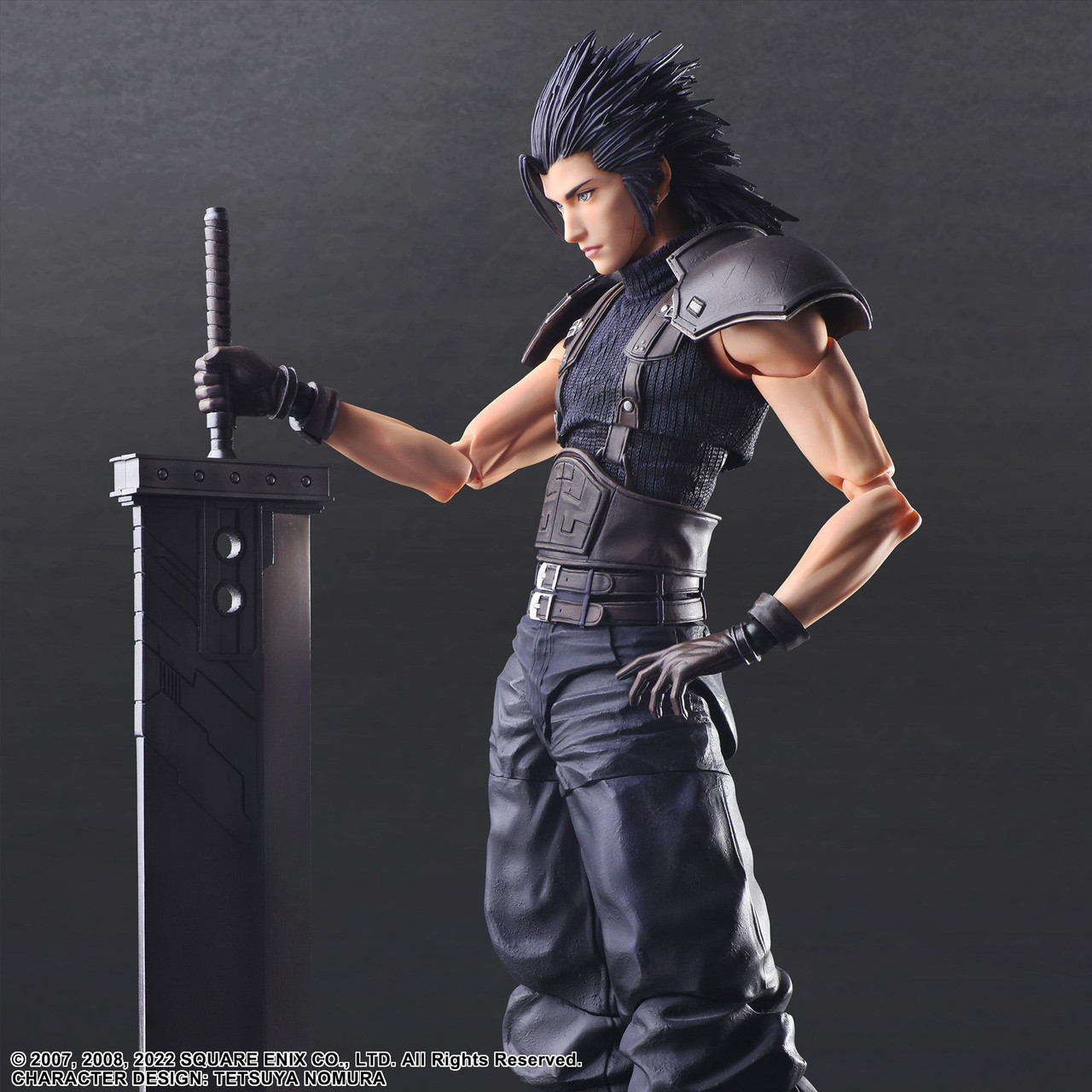 Play Arts Kai Zack Fair Soldier Class 1st Figure (Crisis Core
