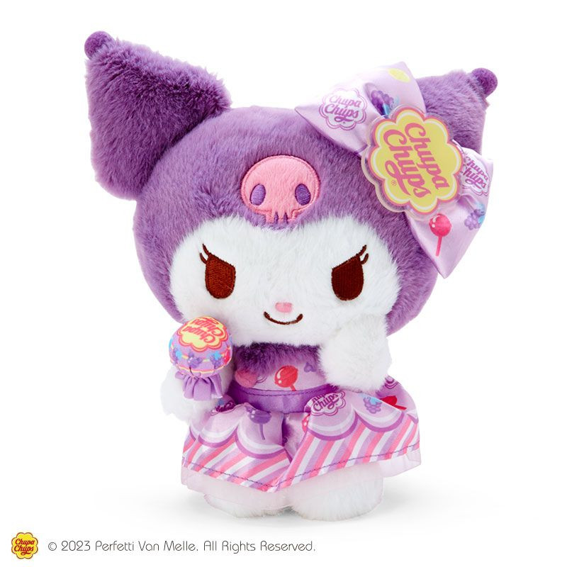 Plush Toy Kuromi (Chupa Chaps Collaboration Design)