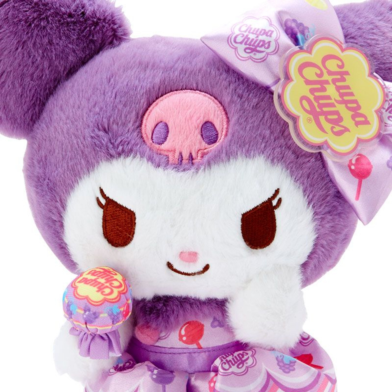 小物 SHURIMIYU SHOP Plush Toy Kuromi (Chupa Chaps Collaboration Design)
