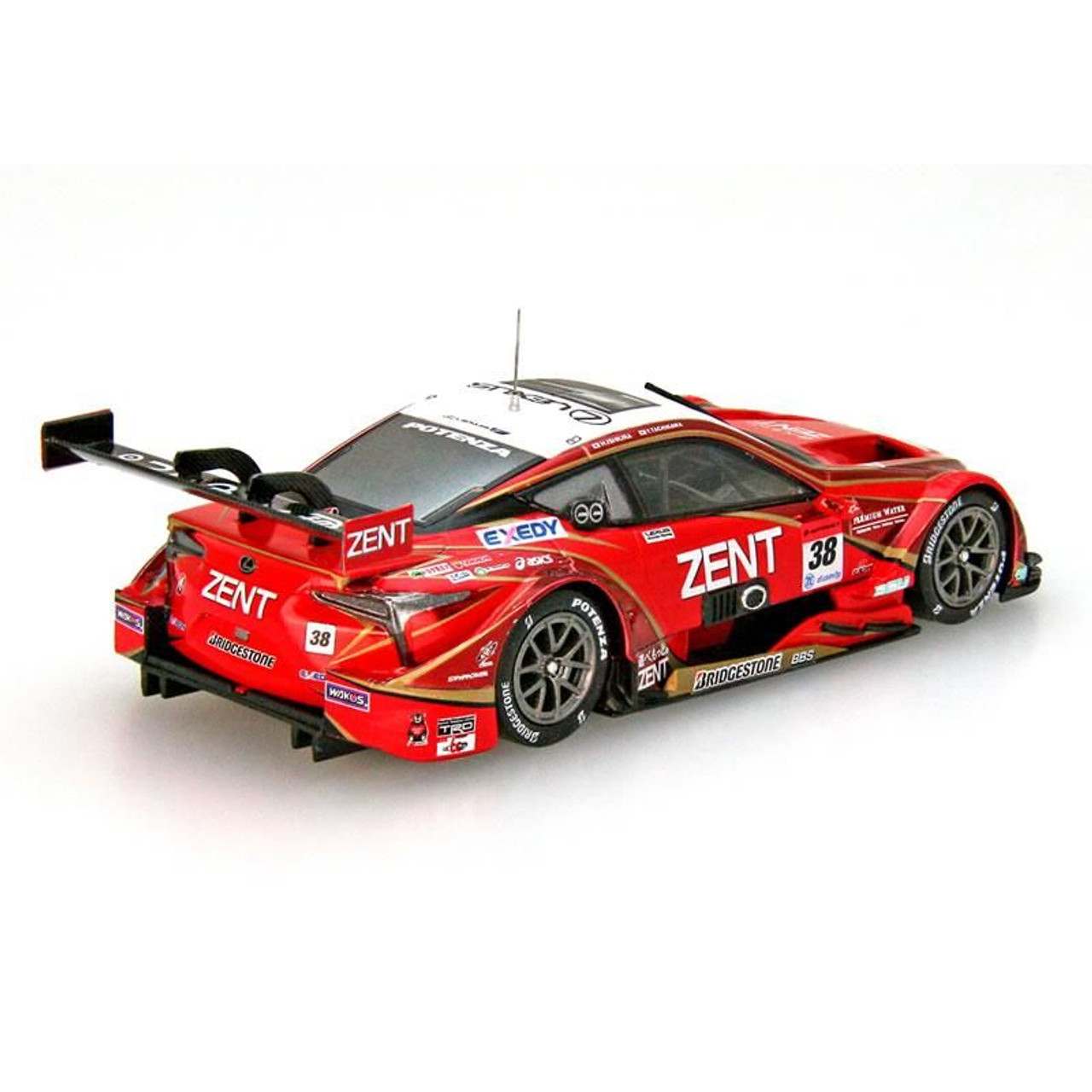 Ebbro 1/43 ZENT CERUMO LC500 Super GT GT500 2018 No.38 Finished Model