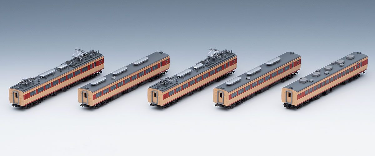 98826 JNR Series 485 Limited Express Train 'Hitachi' 5 Cars Add-on