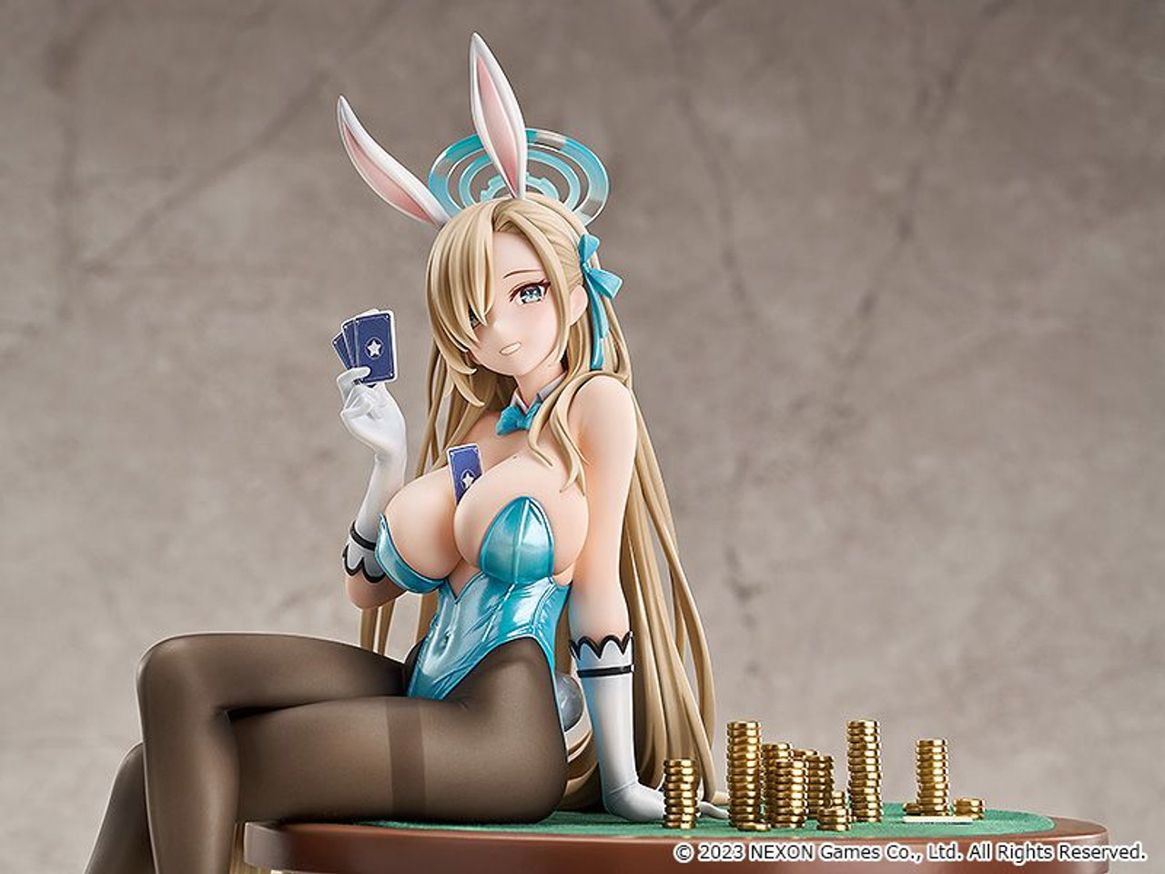 Good Smile Company Asuna Ichinose (Bunny Girl) Game Playing Ver. 1/7 Figure  (Blue Archive)