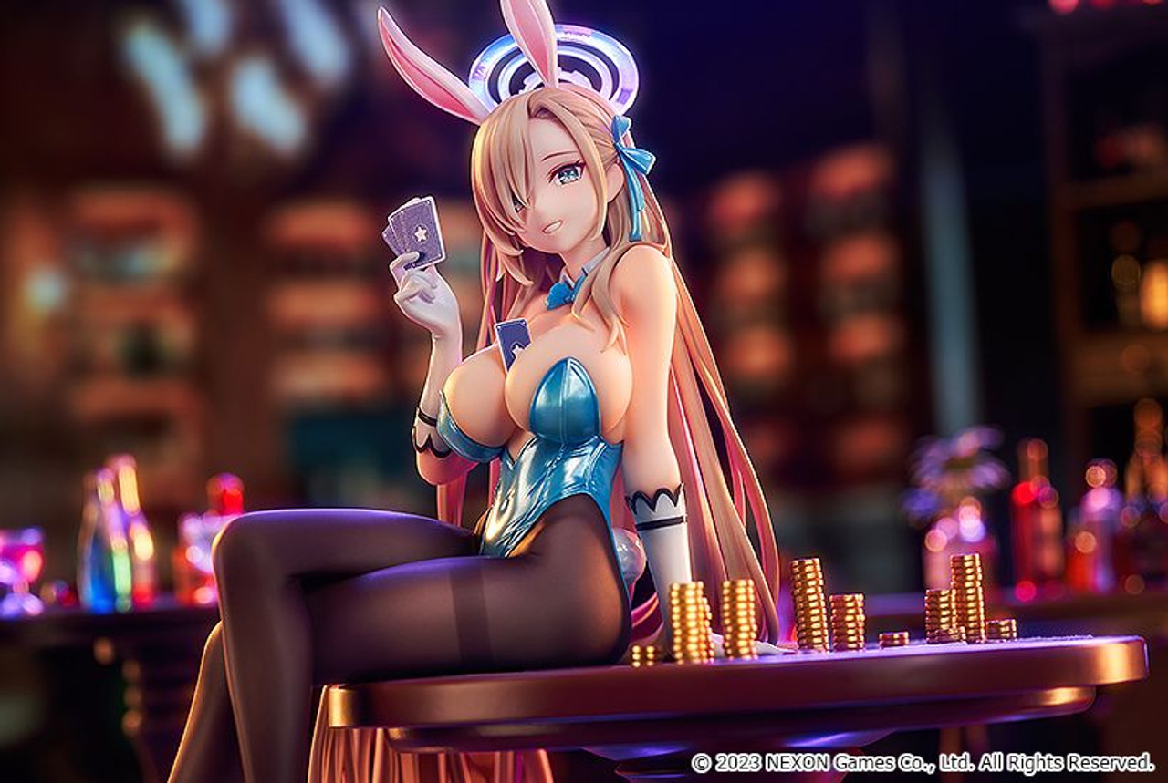 Good Smile Company Asuna Ichinose (Bunny Girl) Game Playing Ver. 1/7 Figure  (Blue Archive)