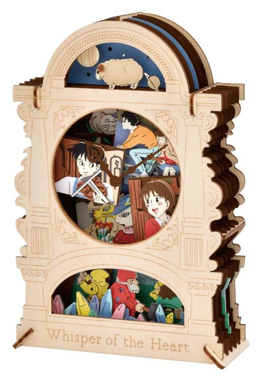 Original Ghibli Wooden Paper Theater/puzzle Kikis Delivery Paper