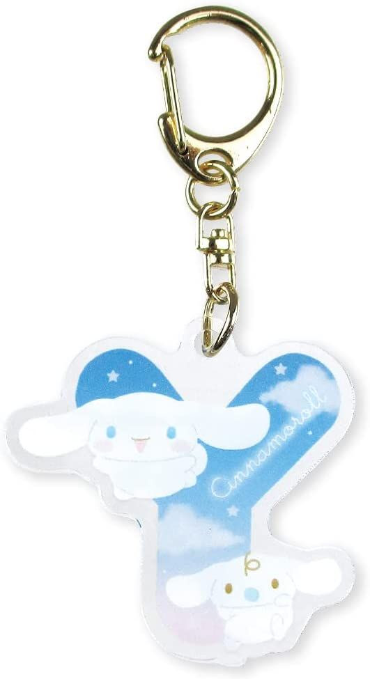 Sanrio Initial Acrylic Keychain Cinnamoroll Y - Main Image