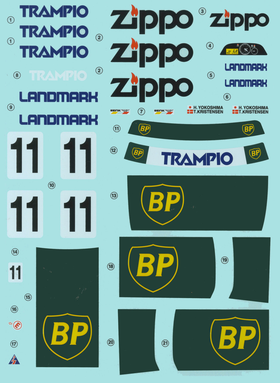 1/12 AXES BP Oil Trampio GT-R Plastic Model