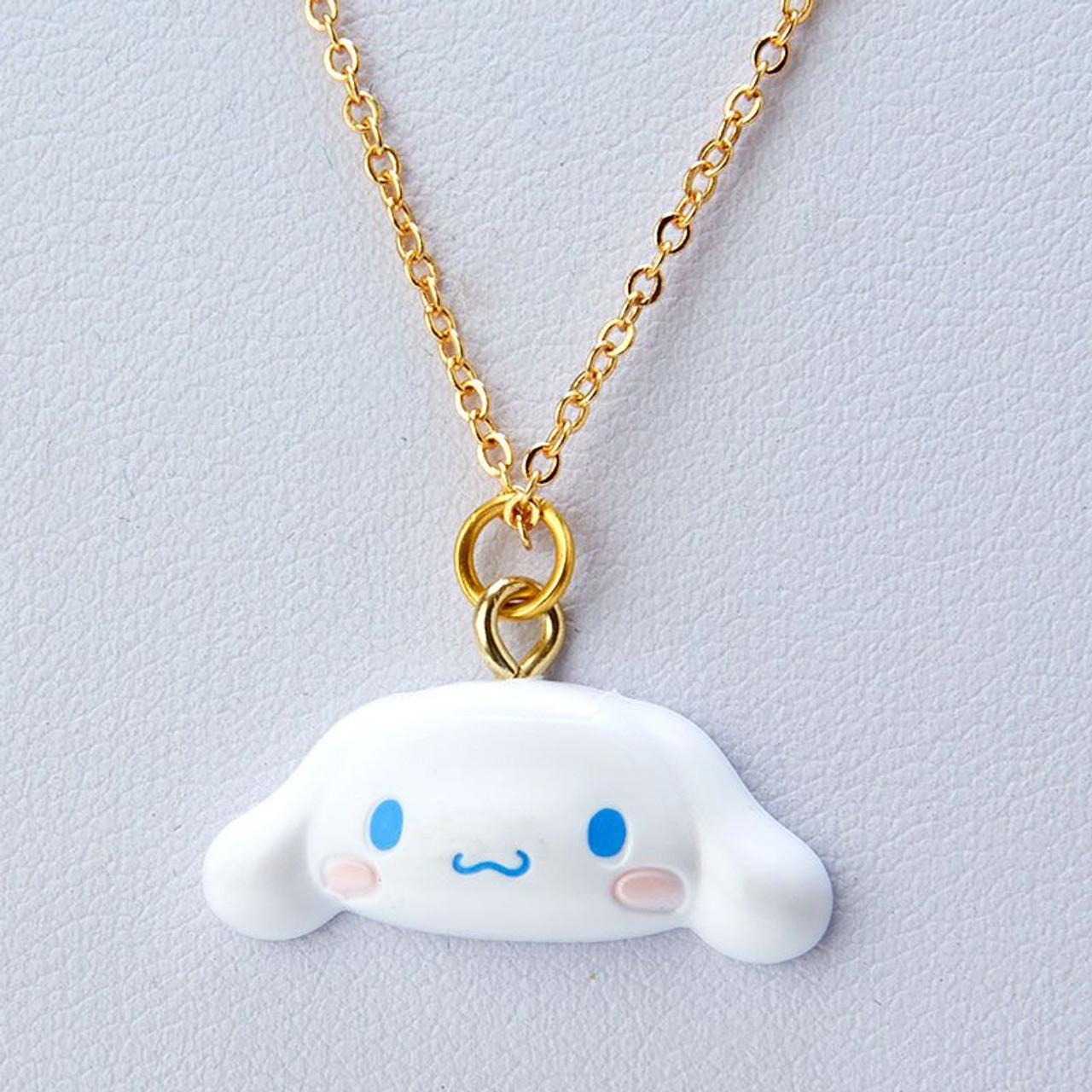 Sanrio Licensed 925 Silver Cinnamoroll Blush Necklace