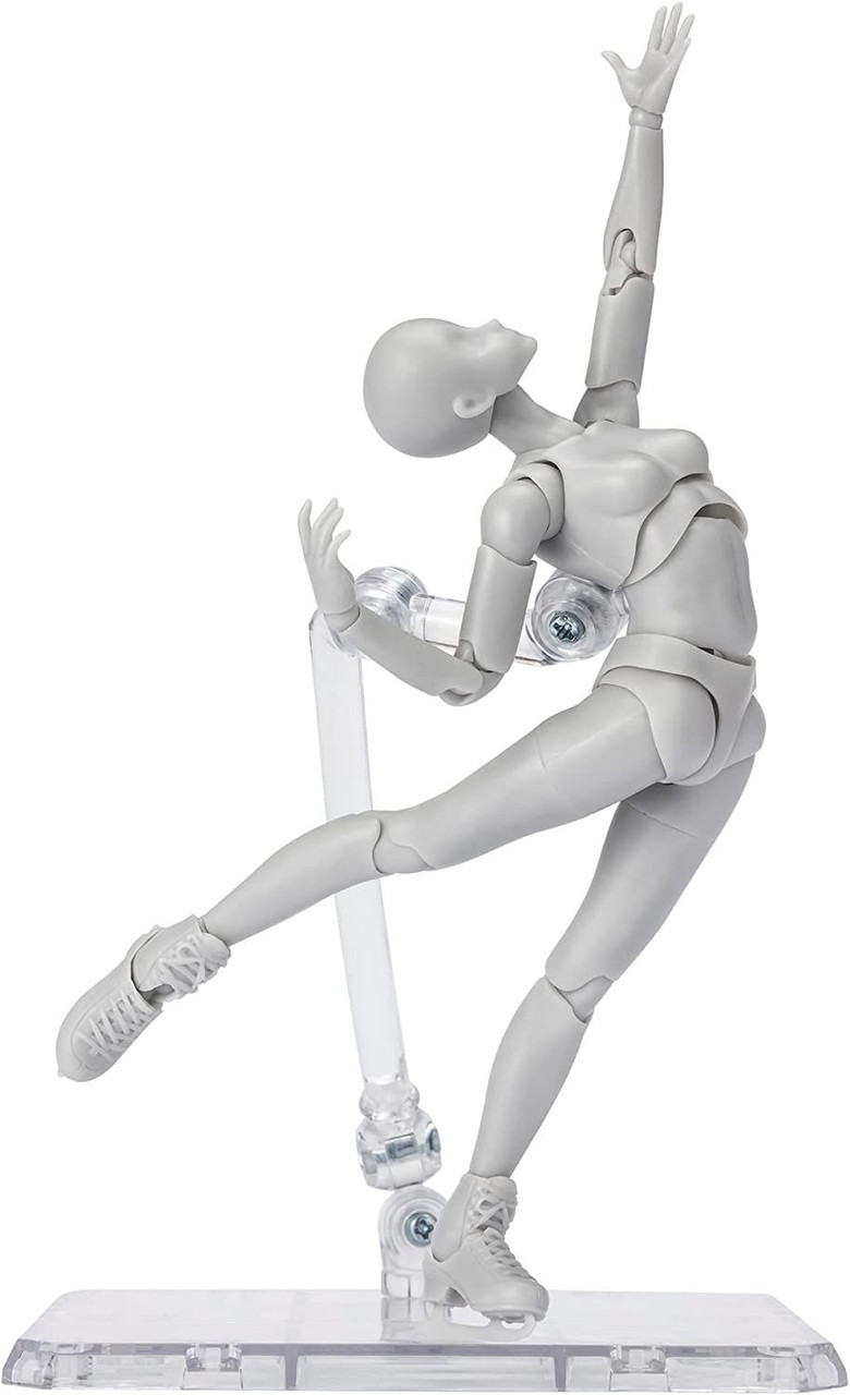 S.H. Figuarts Body-chan Sports Edition DX SET Figure (Gray
