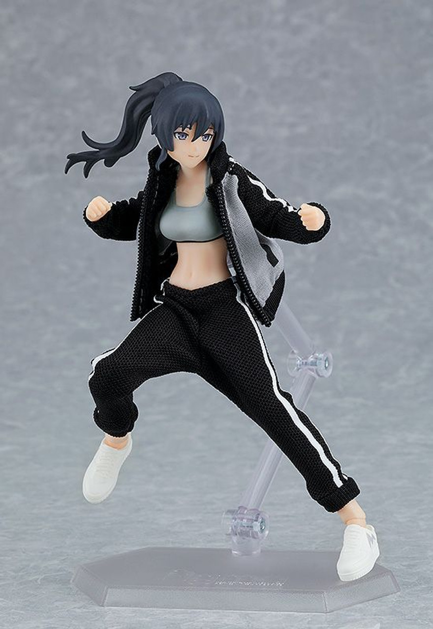 Max Factory figma Female Body (Makoto) with Tracksuit & Tracksuit Skirt  Outfit Figure (figma Styles)