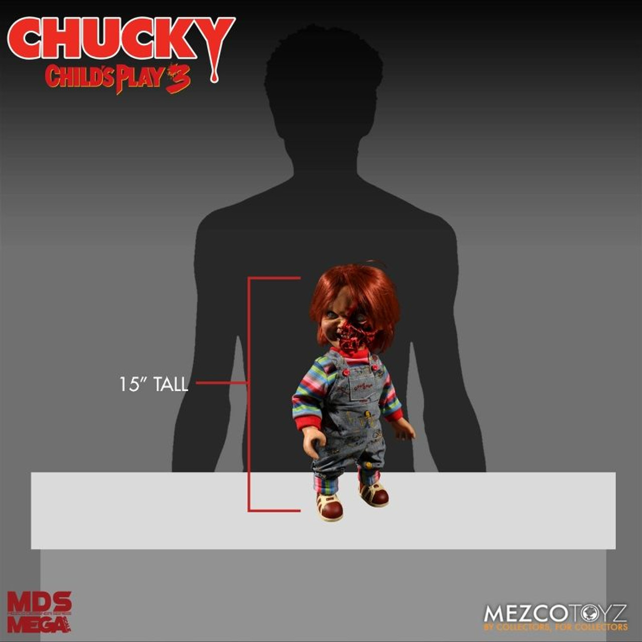 M*a様 メズコトイズ　CHILD'S PLAY 3 CHUCKY フィギュア Amazon.com: Mezco Toyz Designer Series Child's Play 3