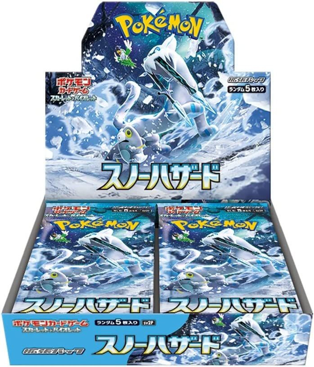 Pokemon Card Game TCG Scarlet & Violet Snow Hazard Booster BOX