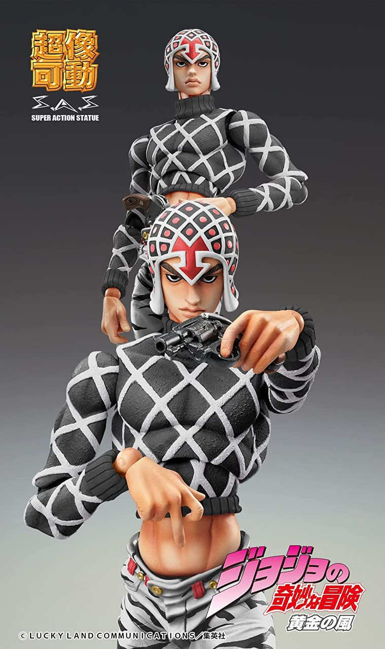 Medicos Super Action Statue Guido Mista & S.P Ver. Black Figure (Jojo's  Bizarre Adventure: Golden Wind)